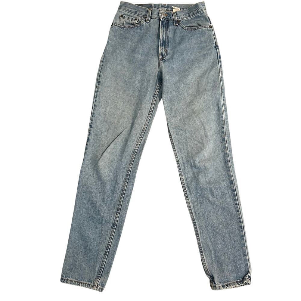 Vintage Levi's women light wash 512 slim fit tapered leg jeans size 8 L